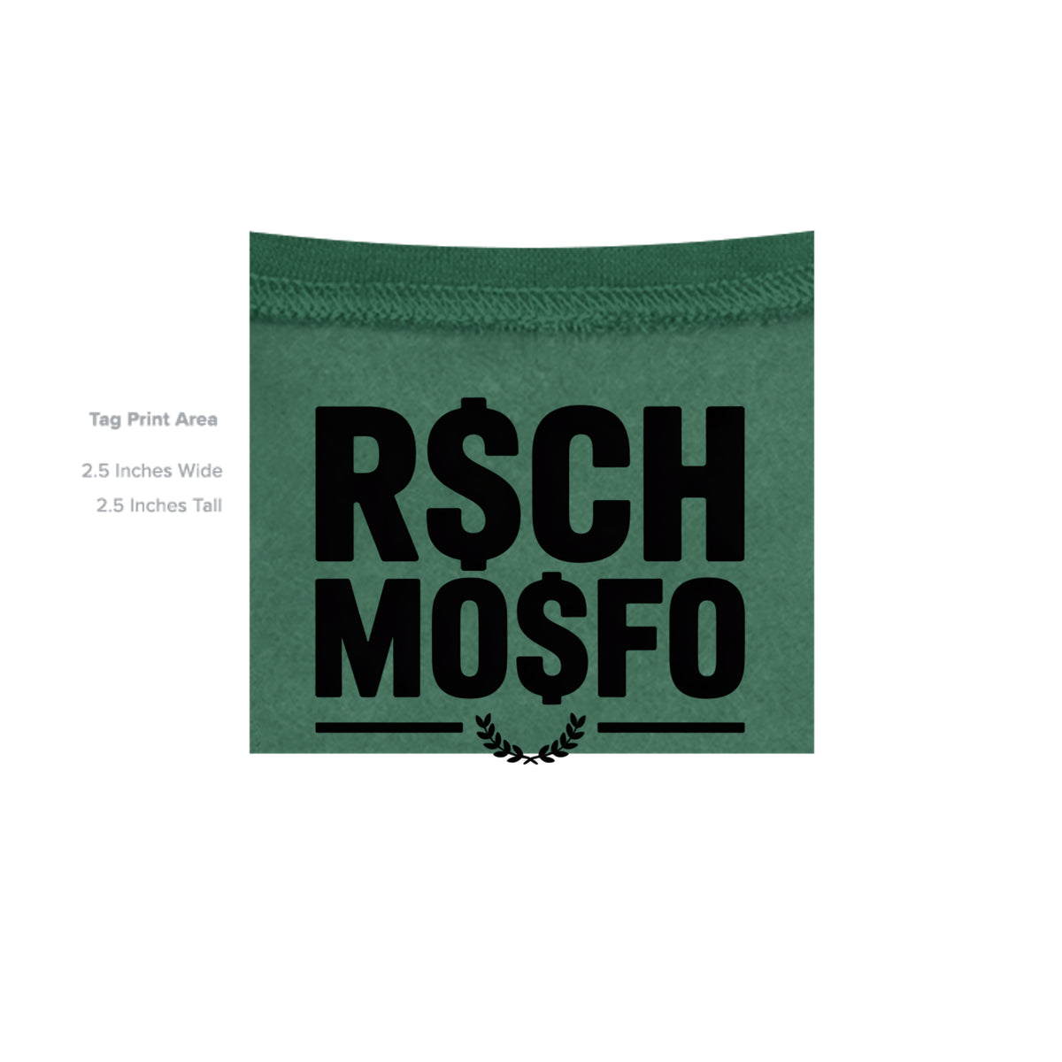 Fan Dark Green - G185 - INSIDE_TAG_LINE