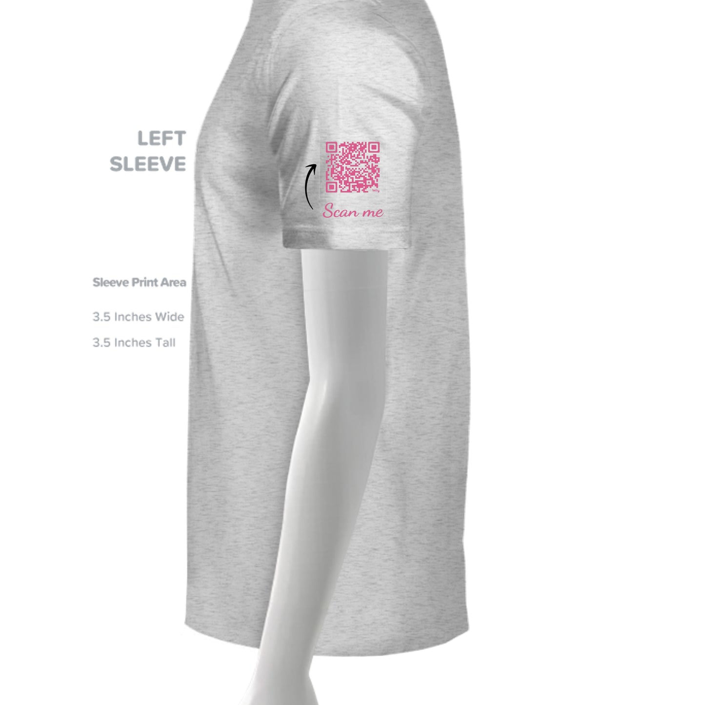 HEATHER WHITE - 6010 - SLEEVE_LEFT